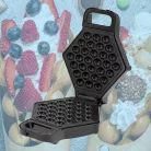 Kućni bezglutenski Bubble Waffle set s aparatom za vafle