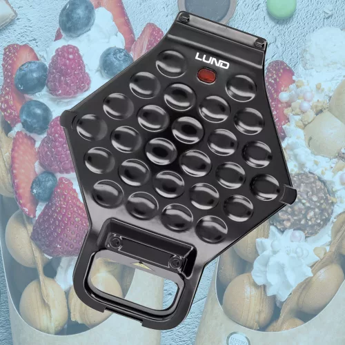 Kućni bezglutenski Bubble Waffle set s aparatom za vafle