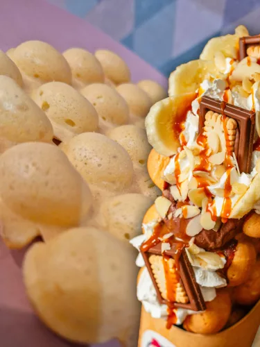 Bezglutenowy Bubble Waffeln mix